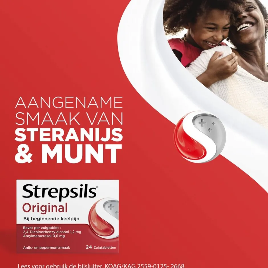 Strepsils Original Zuigtabletten< Luchtwegen