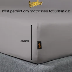 Katoen Matras Hoeslaken|Superieur Best