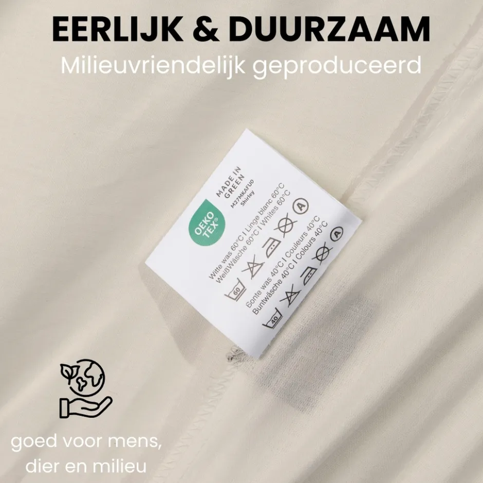 Superieur Katoen Matras Hoeslaken< Slapen