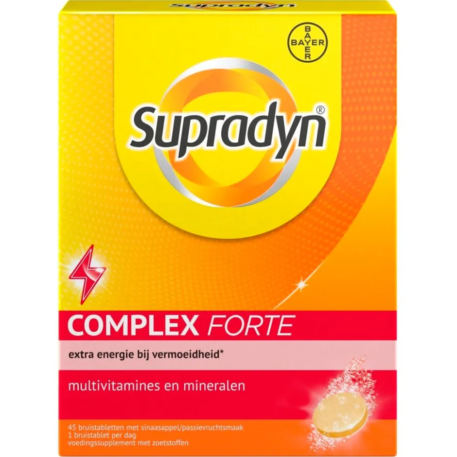 Supradyn Complex Forte Bruistabletten< Weerstand En Energie|Vitamines