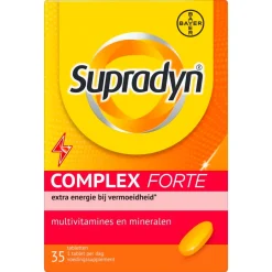 Supradyn Complex Forte Tabletten< Weerstand En Energie|Vitamines