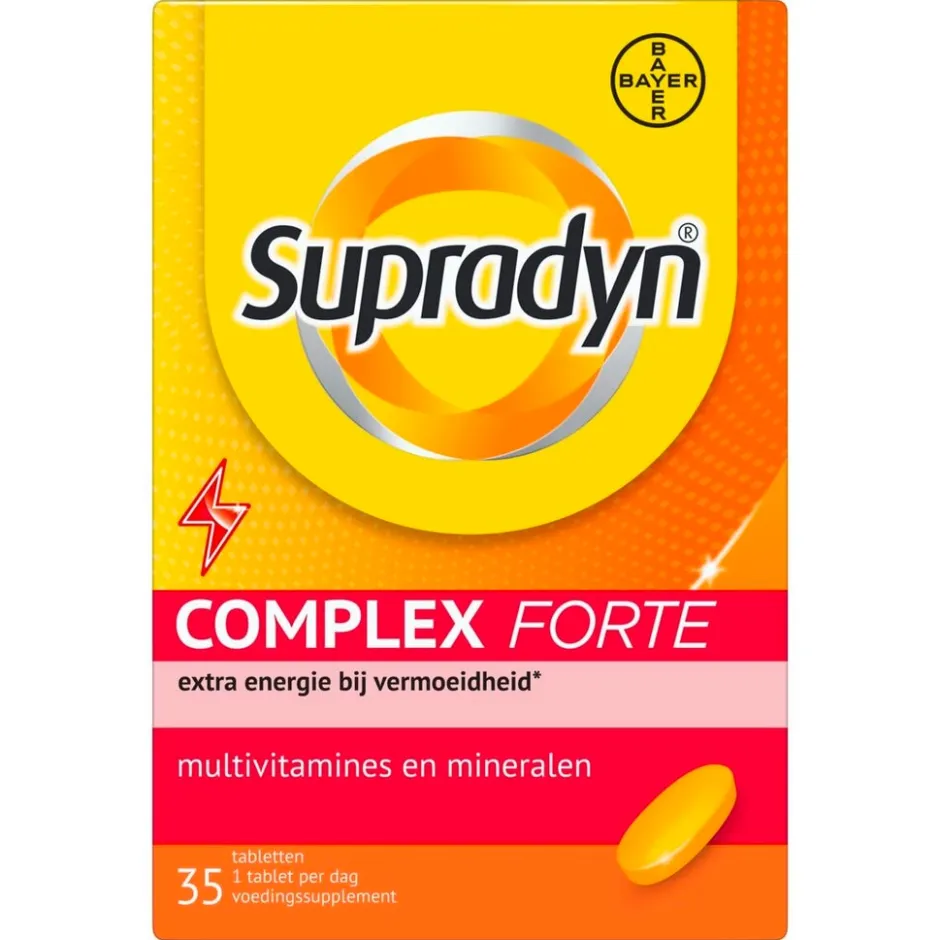 Supradyn Complex Forte Tabletten< Weerstand En Energie|Vitamines