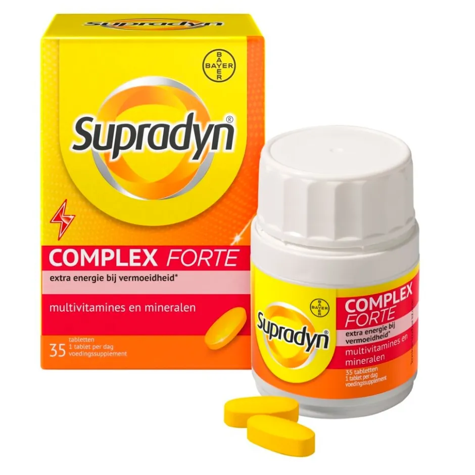 Supradyn Complex Forte Tabletten< Weerstand En Energie|Vitamines