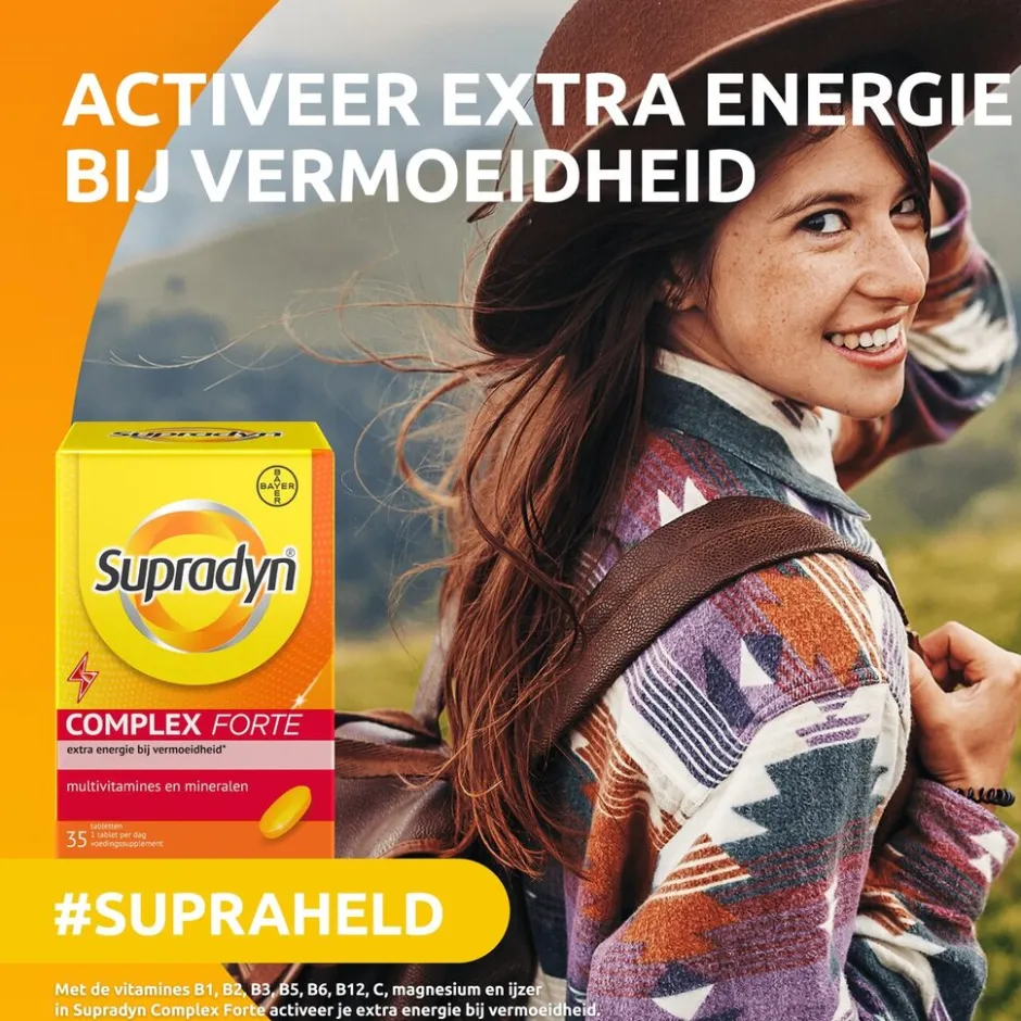 Supradyn Complex Forte Tabletten< Weerstand En Energie|Vitamines