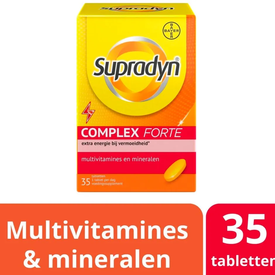 Supradyn Complex Forte Tabletten< Weerstand En Energie|Vitamines