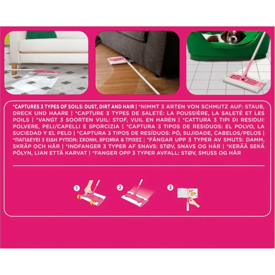Dry Stofvangende Vloerdoekjes|Swiffer