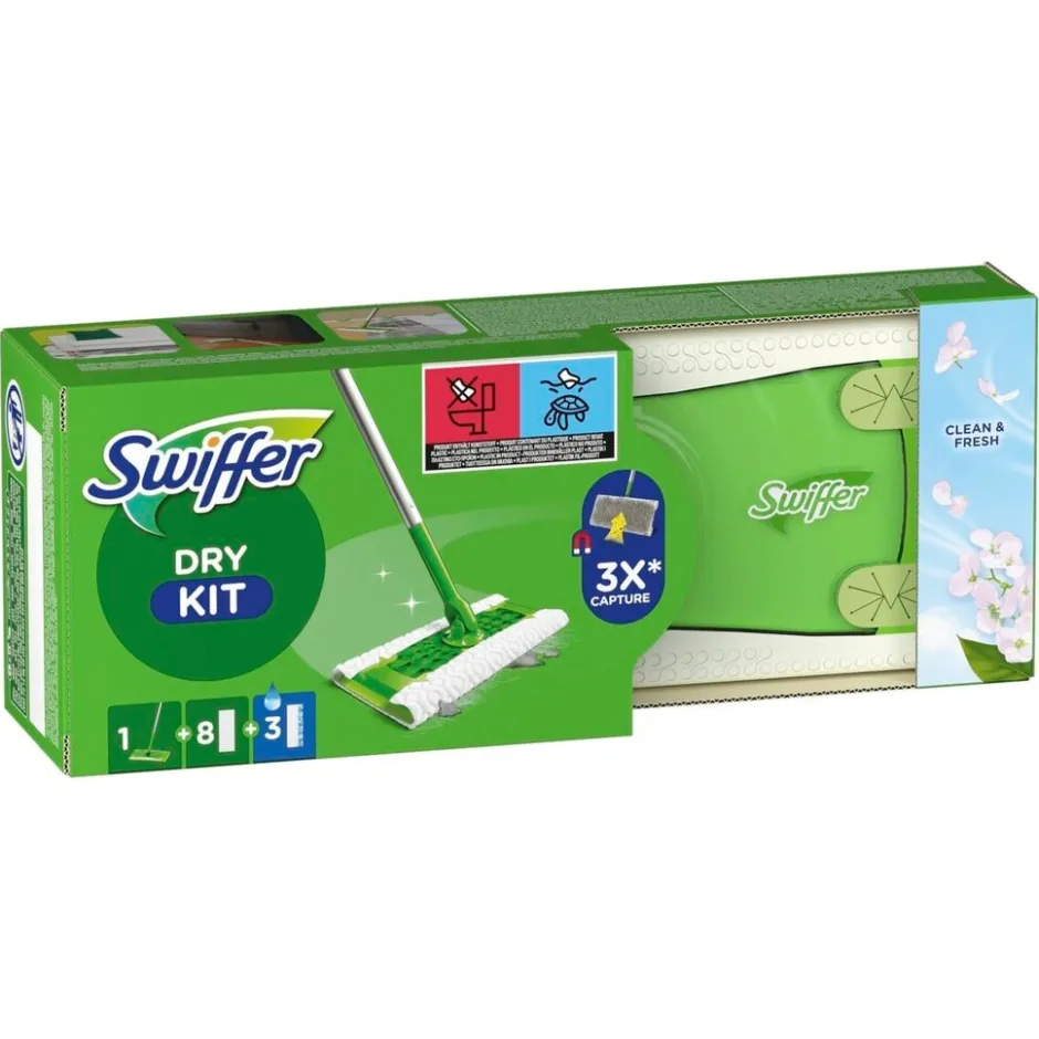 Vloerreiniger Dry & Wet Starterskit|Swiffer Sale