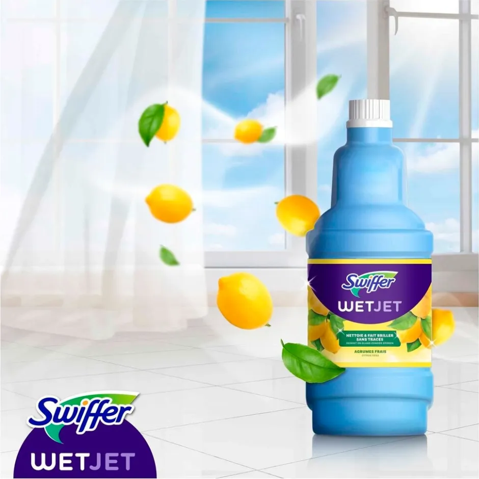 WetJet Citroen Fris Vloeibaar Vloerreinigingsmiddel|Swiffer