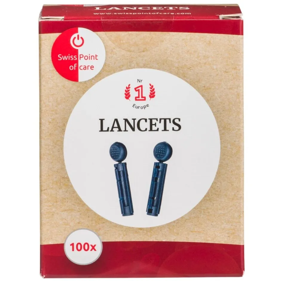 Swiss Point of Care On Call Extra Lancetten< Bloedsuikermeters
