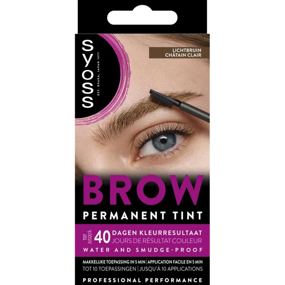 Brow Tint Lichtbruin Permanente Wenkbrauwverf|Syoss Discount