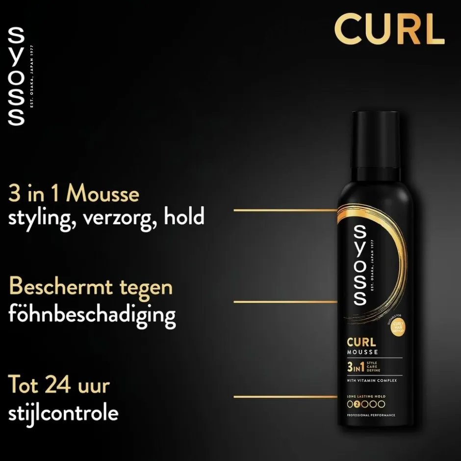 Syoss Curl Control Haarmousse< Haarmousse