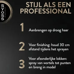 Hold 4 Keratin Haarspray|Syoss Discount