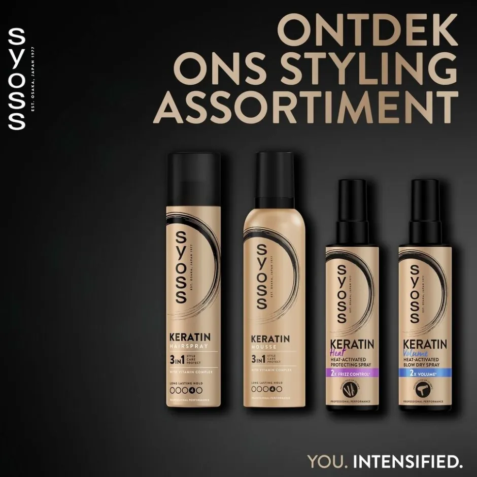 Hold 4 Keratin Haarspray|Syoss Discount