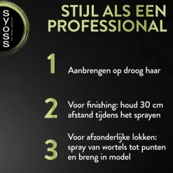 Syoss Hold 4 Strong Haarspray< Haarlak