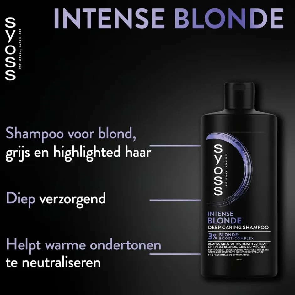 Syoss Intense Blonde Shampoo< Shampoo