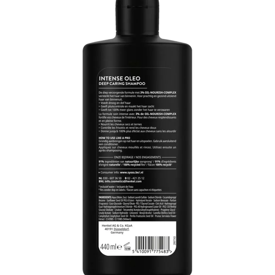 Intense Oleo Deep Caring Shampoo|Syoss Best