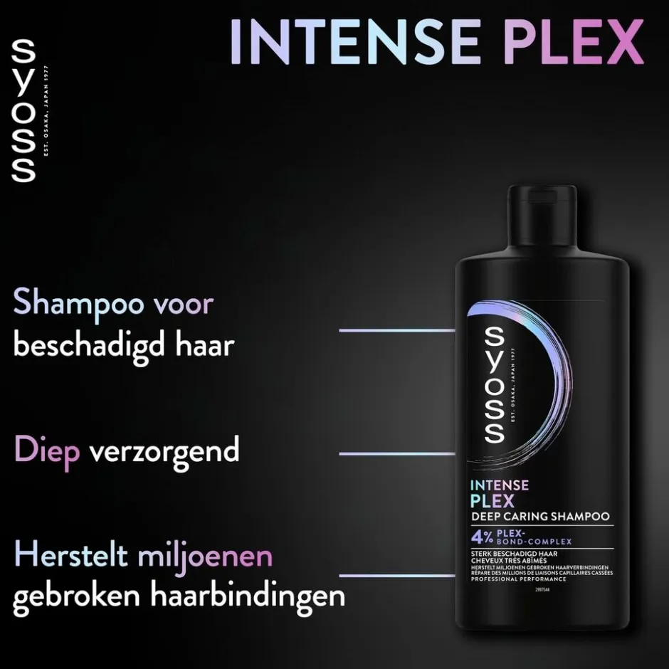 Syoss Intense Plex Bonding Deep Caring Shampoo< Shampoo