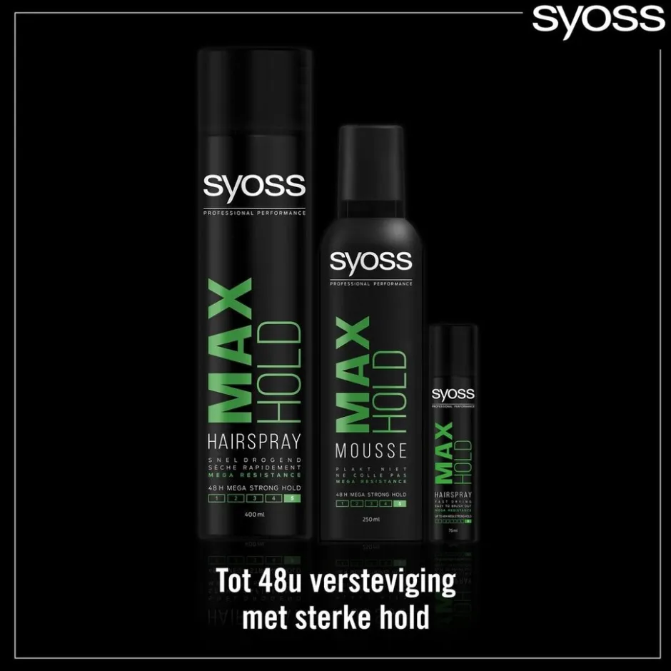 Syoss Max Hold Haarmousse< Haarmousse