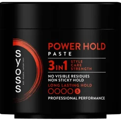 Syoss Men Power Hold Extreme Styling Paste< Haarpasta|Haarwax