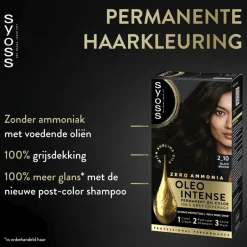 Syoss Oleo Intense 2-10 Bruinzwart Haarkleuring< Haarverf