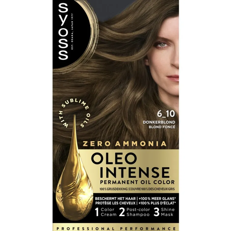 Oleo Intense 6-10 Donkerblond Haarkleuring|Syoss Hot