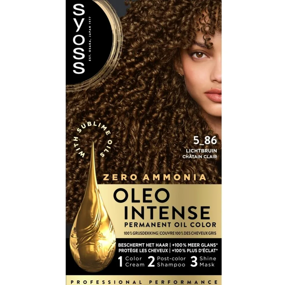 Syoss Oleo Intense 5-86 Lichtbruin Haarkleuring< Haarverf