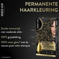 Oleo Intense 5-54 Licht Asbruin Haarkleuring|Syoss Online