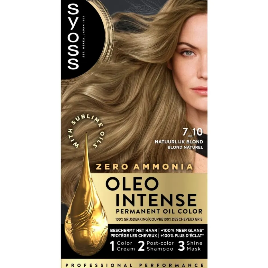 Oleo Intense 7-10 Natuurlijk Blond Haarkleuring|Syoss Outlet