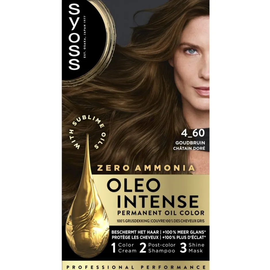 Syoss Oleo Intense 5-92 Stralend Rood Haarkleuring< Haarverf