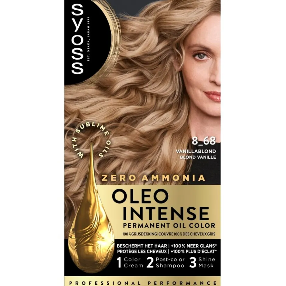 Oleo Intense 8-68 Vanillablond Haarkleuring|Syoss