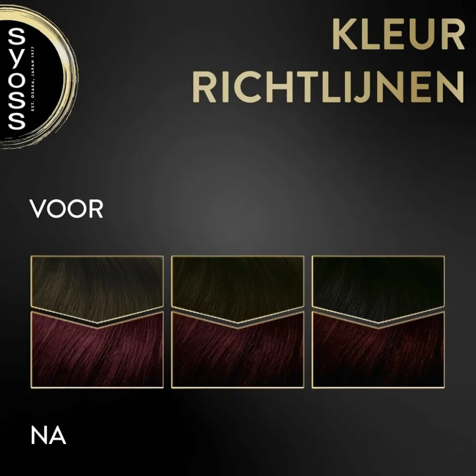 Oleo Intense 3-22 Warm Donker Bordeaux Haarkleuring|Syoss New