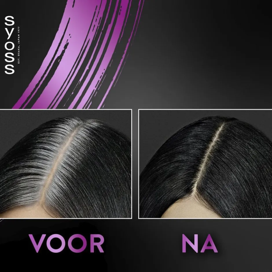 Syoss Zwart Uitgroeispray< Haarverf