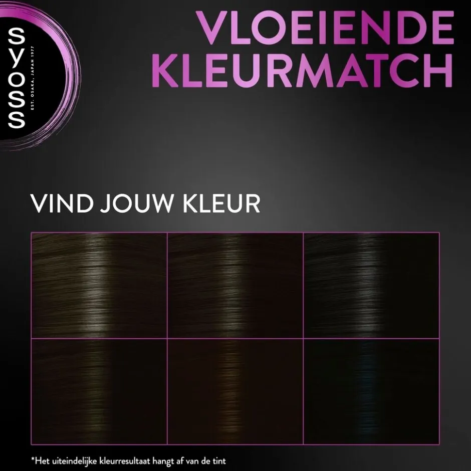 Syoss Zwart Uitgroeispray< Haarverf