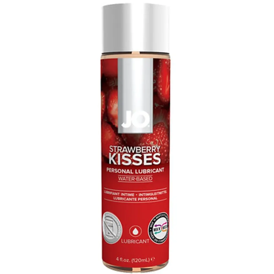 System JO H2O Glijmiddel Strawberry Kiss 120 ml|Overig Hot