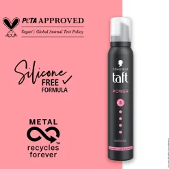 Taft Hold 5 Power Cashmere Mousse< Haarmousse