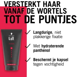 Hold 5 Power Styling Gel|Taft Hot
