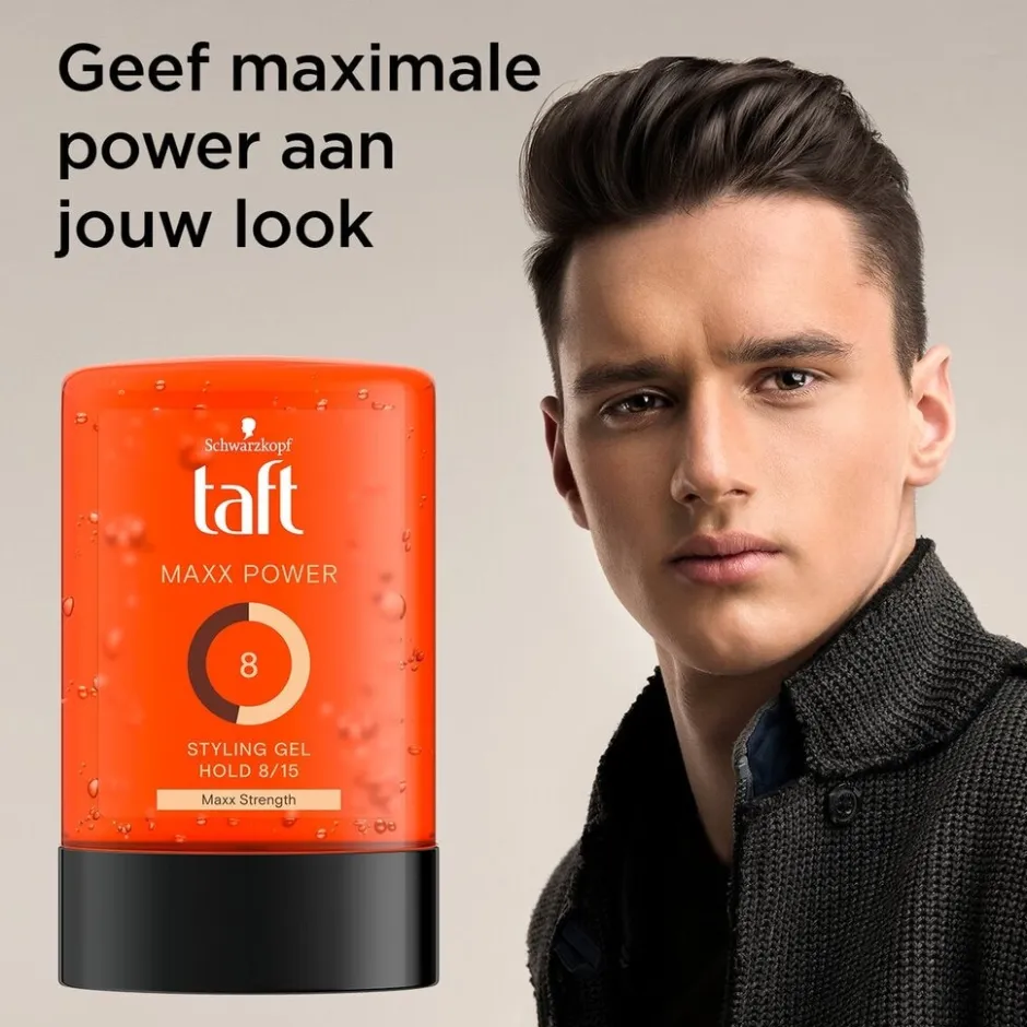 Maxx Power Level 8 Power Haargel|Taft Online