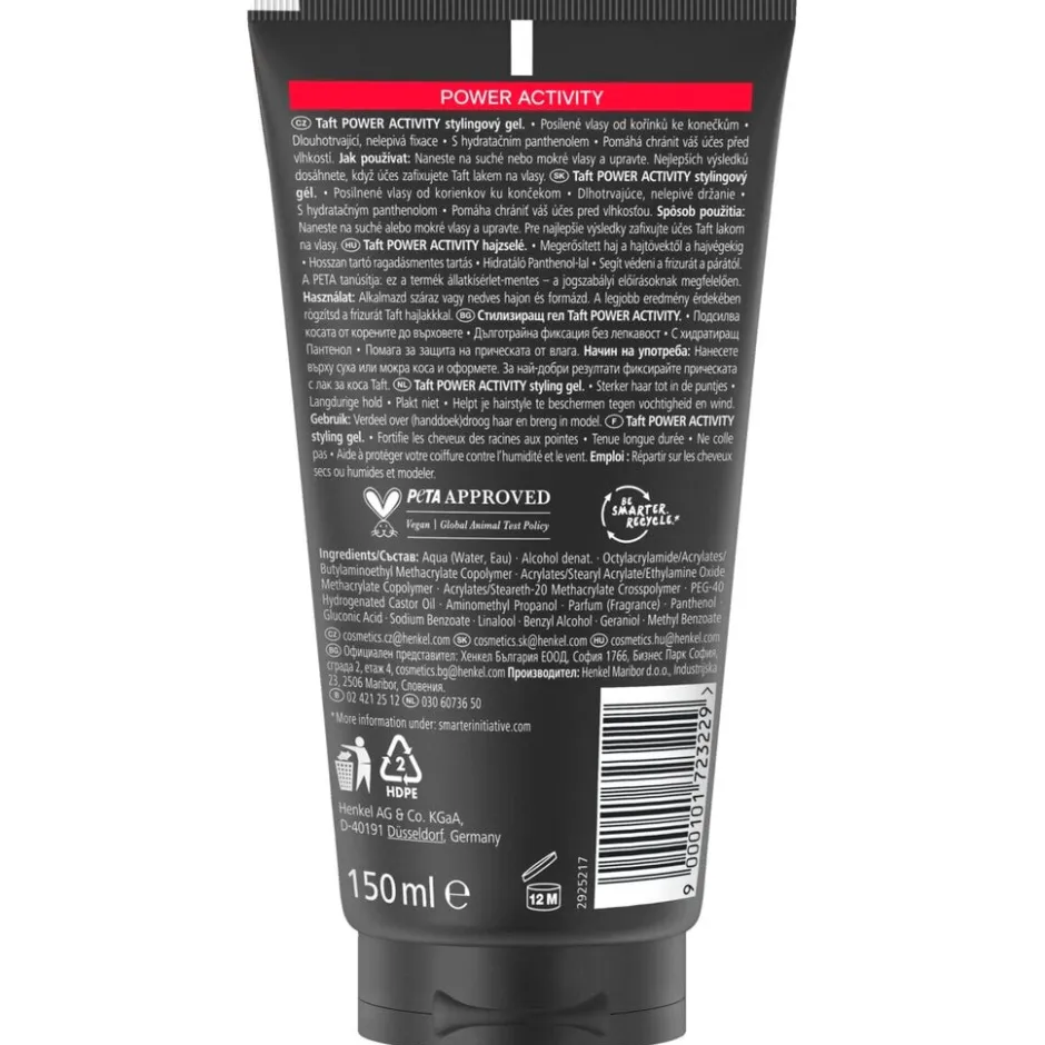 Power Activity Styling Gel|Taft Hot