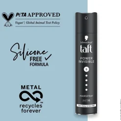 Taft Power Invisible Haarspray< Haarlak