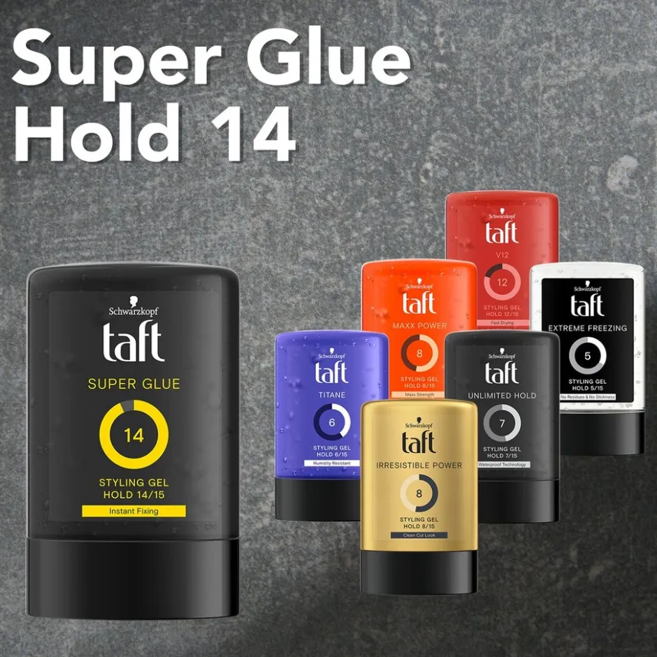 Super Glue Level 14 Haargel|Taft Outlet