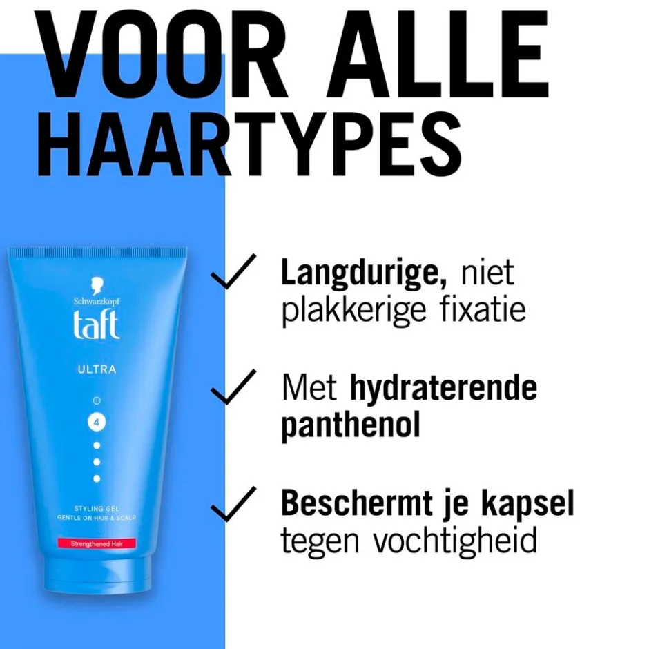 Taft Ultra Level 4 Haargel< Haargel