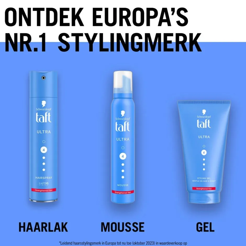 Taft Ultra Level 4 Haargel< Haargel