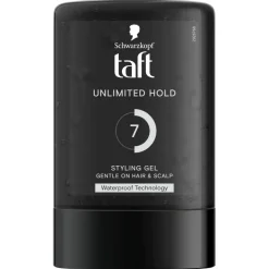 Taft Unlimited Hold Level 7 Haargel< Haargel