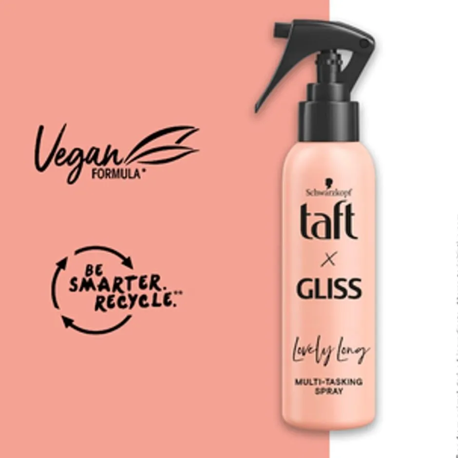 x Gliss Lovely Long Multitasking Spray|Taft Sale