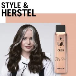 x Gliss Silky Shine Spray|Taft Hot