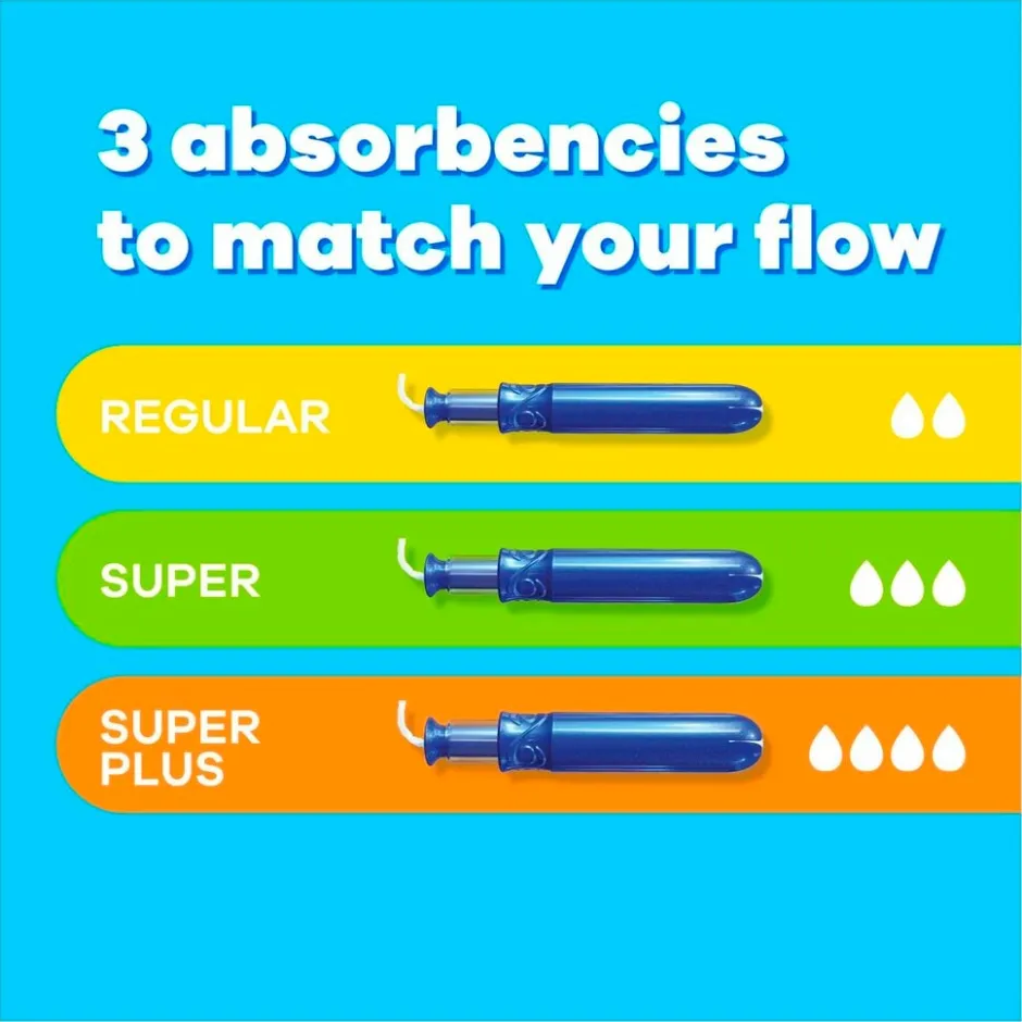 Tampax Compak Pearl Regular Tampons met Inbrenghuls< Tampons