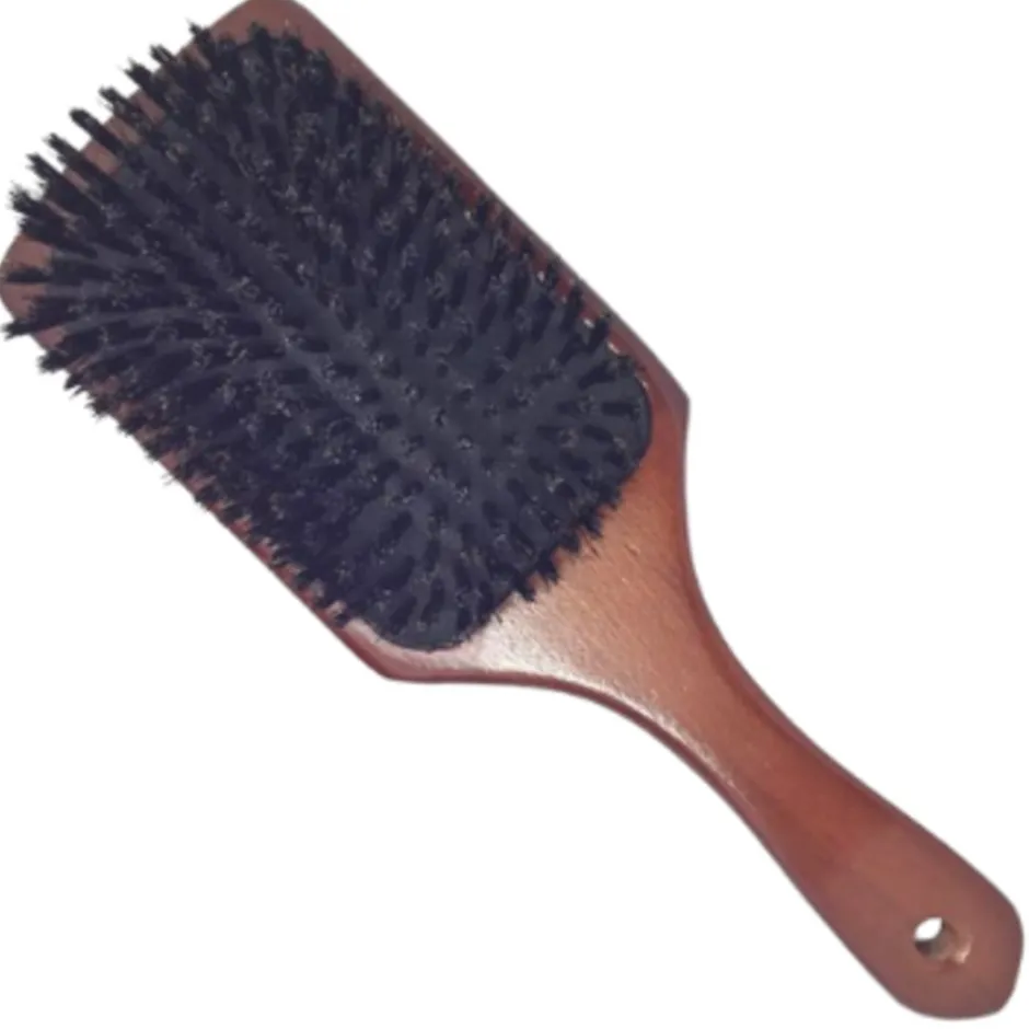 TBC Boar Bristle plaatborstel met varkenshaar| New