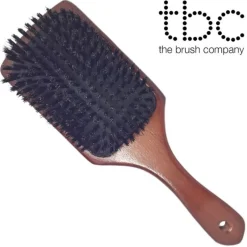 TBC Boar Bristle plaatborstel met varkenshaar| New