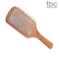 TBC Haarborstel Nature platte borstel Beuk & esdoornhout< Haarborstels