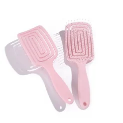 TBC Ontklittende Haarborstel Wet & Dry Hollow Brush< Haarborstels